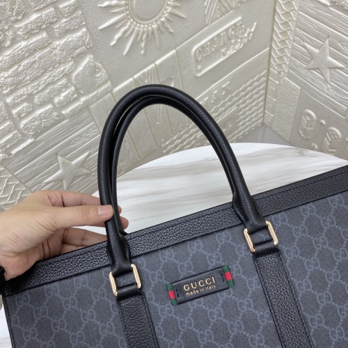 Replica Gucci AAA Man Handbags #1253151 $128.00 USD for Wholesale