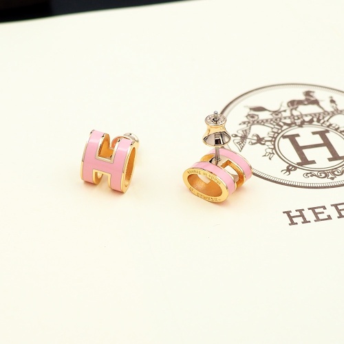 Hermes Earrings For Women #1253152 $27.00 USD, Wholesale Replica Hermes Earrings