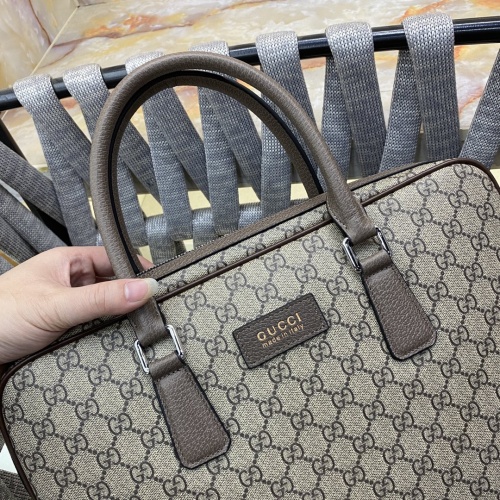 Replica Gucci AAA Man Handbags #1253155 $140.00 USD for Wholesale