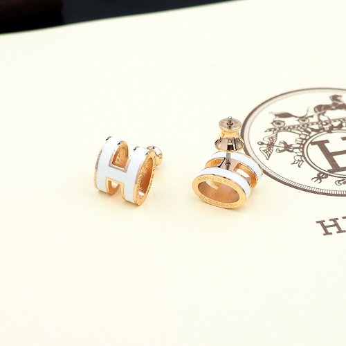 Hermes Earrings For Women #1253156 $27.00 USD, Wholesale Replica Hermes Earrings