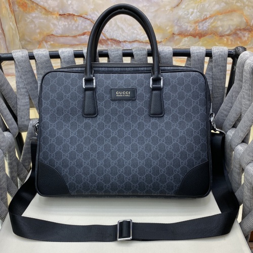 Replica Gucci AAA Man Handbags #1253157 $140.00 USD for Wholesale