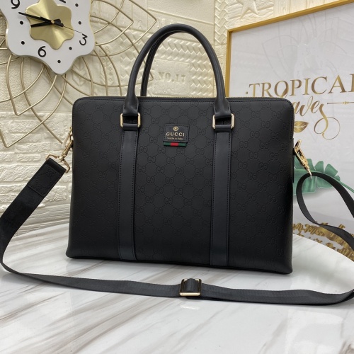 Replica Gucci AAA Man Handbags #1253162 $165.00 USD for Wholesale