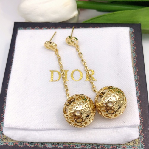 Replica Christian Dior Earrings For Women #1253167 $27.00 USD for Wholesale