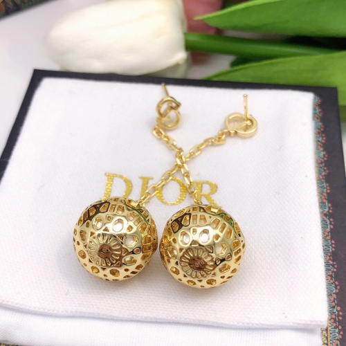 Replica Christian Dior Earrings For Women #1253167 $27.00 USD for Wholesale