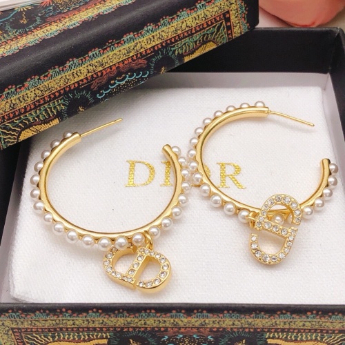 Christian Dior Earrings For Women #1253168 $29.00 USD, Wholesale Replica Christian Dior Earrings