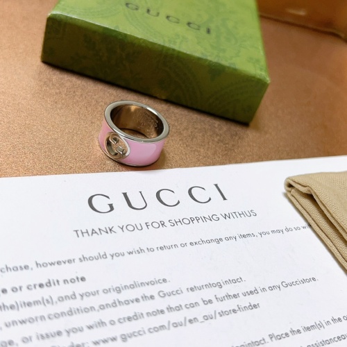 Replica Gucci Rings For Women #1253169 $32.00 USD for Wholesale