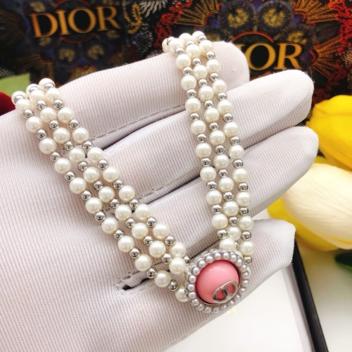 Replica Christian Dior Necklaces For Women #1253178 $38.00 USD for Wholesale