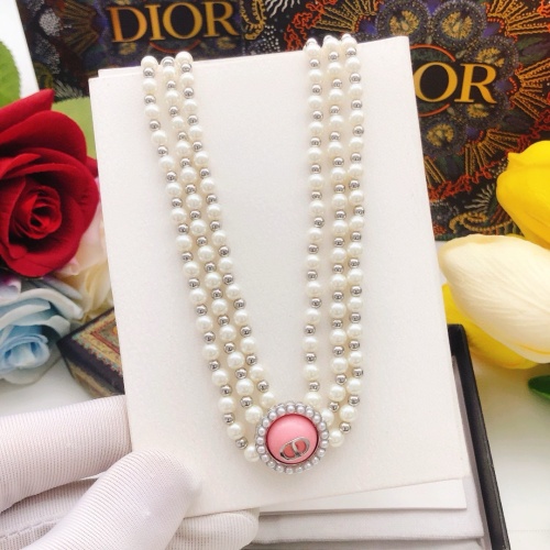 Replica Christian Dior Necklaces For Women #1253178 $38.00 USD for Wholesale