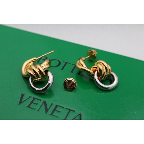 Replica Bottega Veneta Earrings For Women #1253211 $48.00 USD for Wholesale