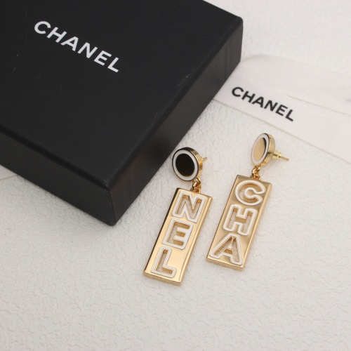 Replica Chanel Earrings For Women #1253214 $56.00 USD for Wholesale