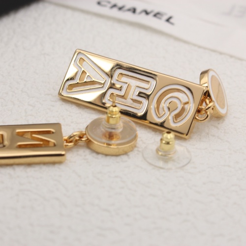 Replica Chanel Earrings For Women #1253214 $56.00 USD for Wholesale