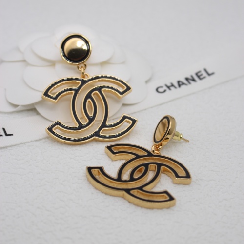 Replica Chanel Earrings For Women #1253215 $56.00 USD for Wholesale