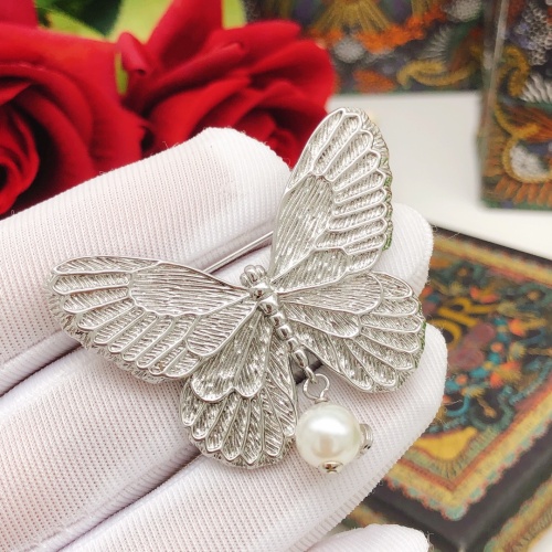 Replica Christian Dior Brooches For Women #1253216 $29.00 USD for Wholesale