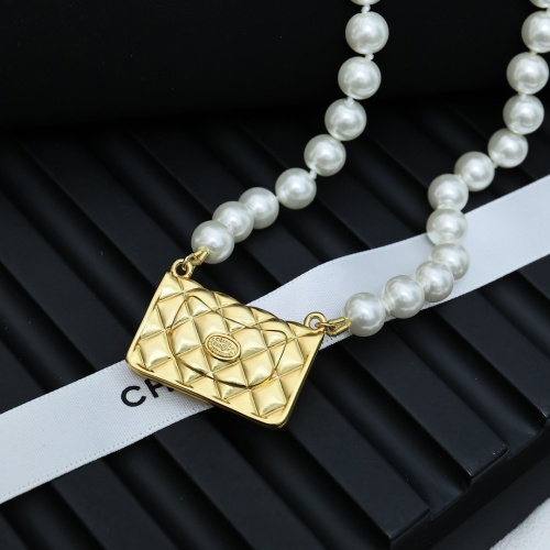 Replica Chanel Necklaces For Women #1253221 $38.00 USD for Wholesale