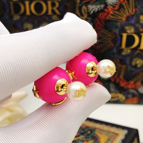 Replica Christian Dior Earrings For Women #1253230 $27.00 USD for Wholesale