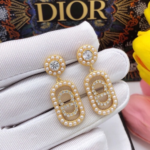 Christian Dior Earrings For Women #1253233 $27.00 USD, Wholesale Replica Christian Dior Earrings