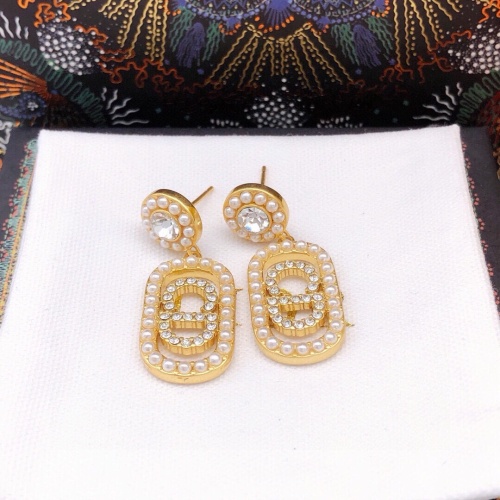 Replica Christian Dior Earrings For Women #1253233 $27.00 USD for Wholesale