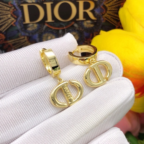 Replica Christian Dior Earrings For Women #1253234 $27.00 USD for Wholesale