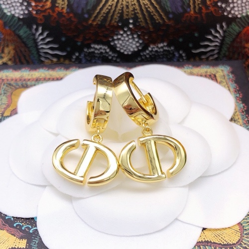 Replica Christian Dior Earrings For Women #1253234 $27.00 USD for Wholesale