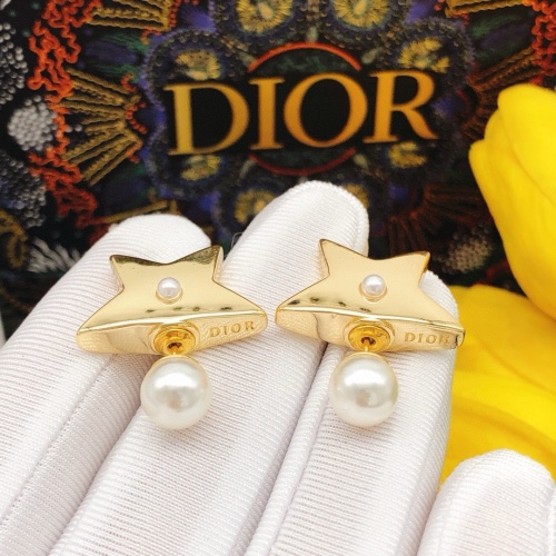 Christian Dior Earrings For Women #1253235 $29.00 USD, Wholesale Replica Christian Dior Earrings