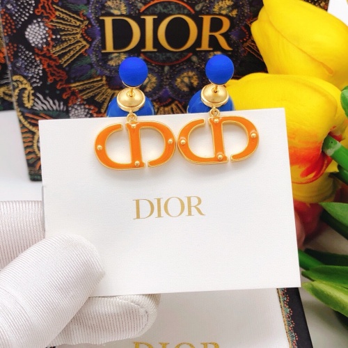 Replica Christian Dior Earrings For Women #1253236 $29.00 USD for Wholesale