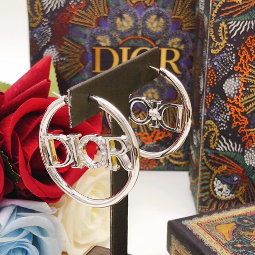 Replica Christian Dior Earrings For Women #1253238 $27.00 USD for Wholesale