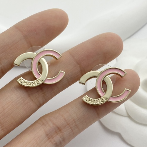 Replica Chanel Earrings For Women #1253242 $25.00 USD for Wholesale