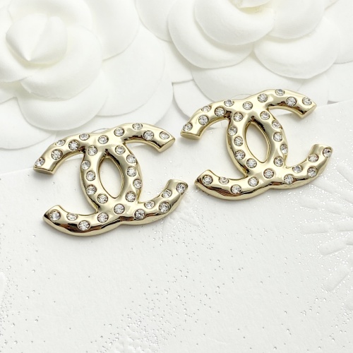 Replica Chanel Earrings For Women #1253243 $29.00 USD for Wholesale