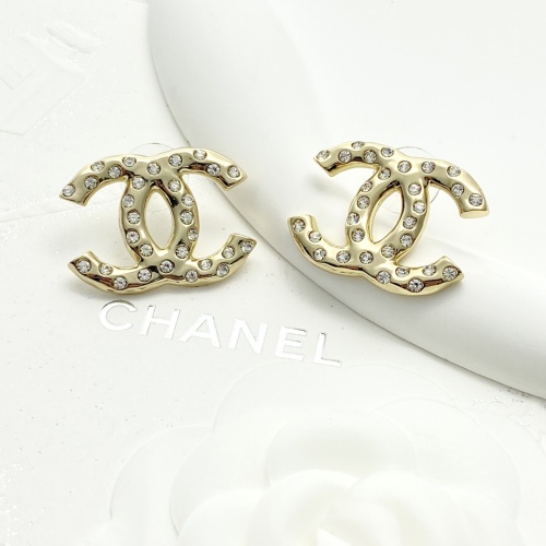 Replica Chanel Earrings For Women #1253243 $29.00 USD for Wholesale