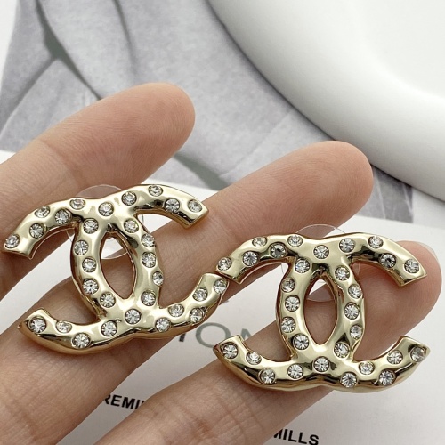 Replica Chanel Earrings For Women #1253243 $29.00 USD for Wholesale