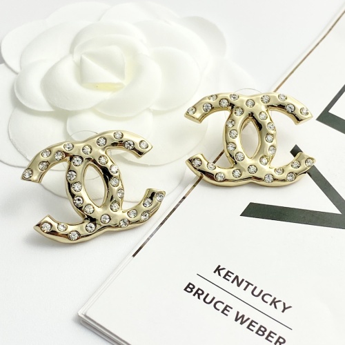 Replica Chanel Earrings For Women #1253243 $29.00 USD for Wholesale