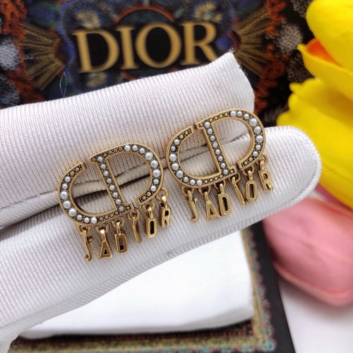 Christian Dior Earrings For Women #1253245 $27.00 USD, Wholesale Replica Christian Dior Earrings