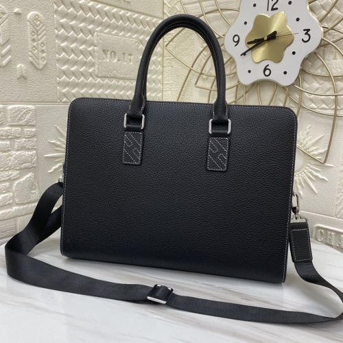 Replica Hermes AAA Man Handbags #1253248 $165.00 USD for Wholesale