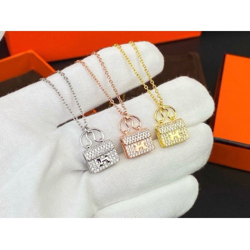 Replica Hermes Necklaces For Women #1253258 $27.00 USD for Wholesale