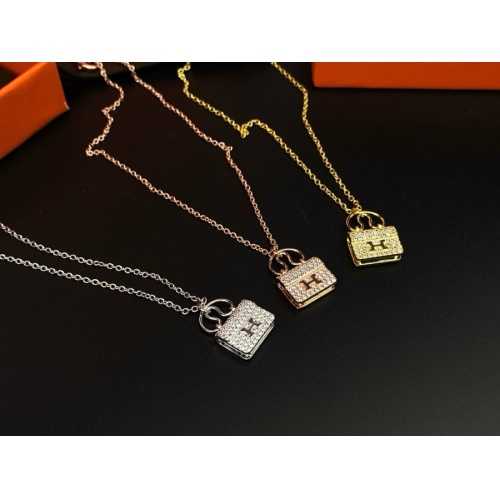 Replica Hermes Necklaces For Women #1253260 $27.00 USD for Wholesale