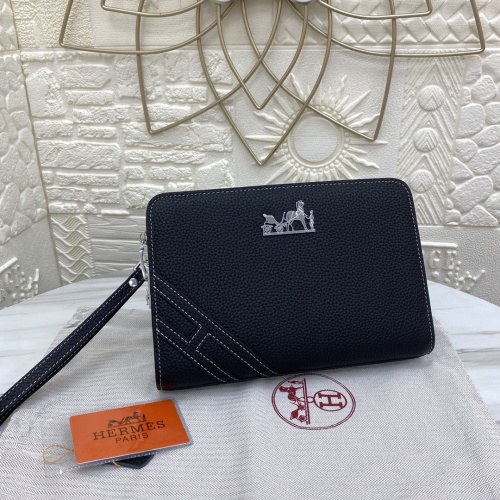 Replica Hermes AAA Man Wallets #1253270 $88.00 USD for Wholesale