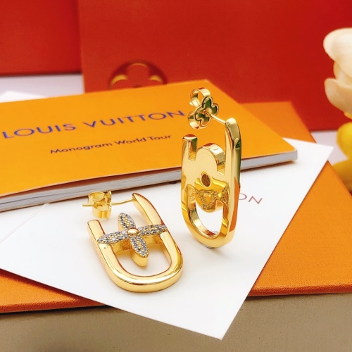 Replica Louis Vuitton Earrings For Women #1253276 $29.00 USD for Wholesale