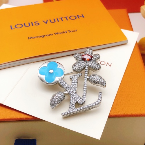 Louis Vuitton LV Brooches For Women #1253281 $38.00 USD, Wholesale Replica Louis Vuitton LV Brooches