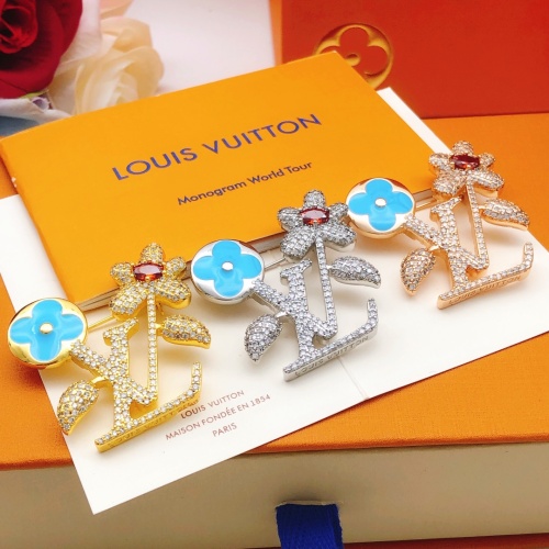 Replica Louis Vuitton LV Brooches For Women #1253281 $38.00 USD for Wholesale