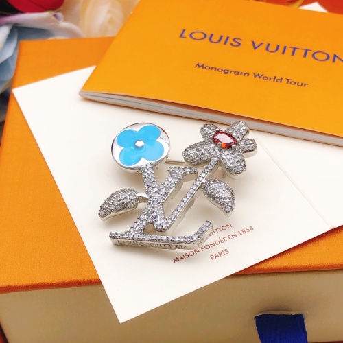 Replica Louis Vuitton LV Brooches For Women #1253281 $38.00 USD for Wholesale