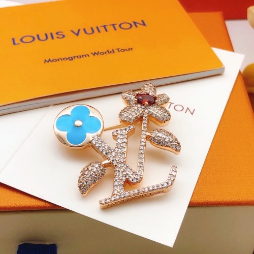 Louis Vuitton LV Brooches For Women #1253282 $38.00 USD, Wholesale Replica Louis Vuitton LV Brooches