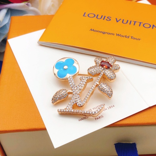 Replica Louis Vuitton LV Brooches For Women #1253282 $38.00 USD for Wholesale