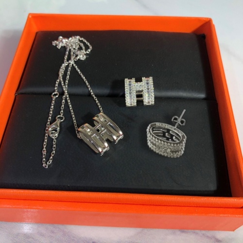 Replica Hermes Jewelry Set For Women #1253326 $72.00 USD for Wholesale