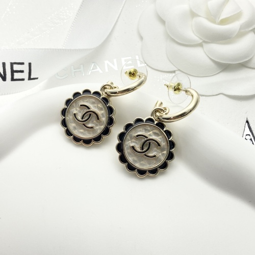 Replica Chanel Earrings For Women #1253339 $32.00 USD for Wholesale