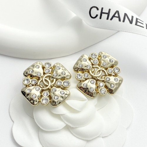 Replica Chanel Earrings For Women #1253341 $32.00 USD for Wholesale