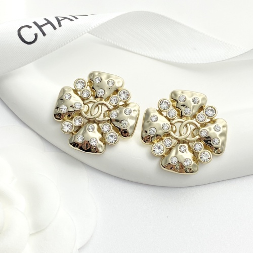 Replica Chanel Earrings For Women #1253341 $32.00 USD for Wholesale