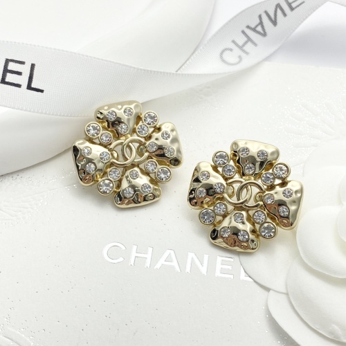 Replica Chanel Earrings For Women #1253341 $32.00 USD for Wholesale