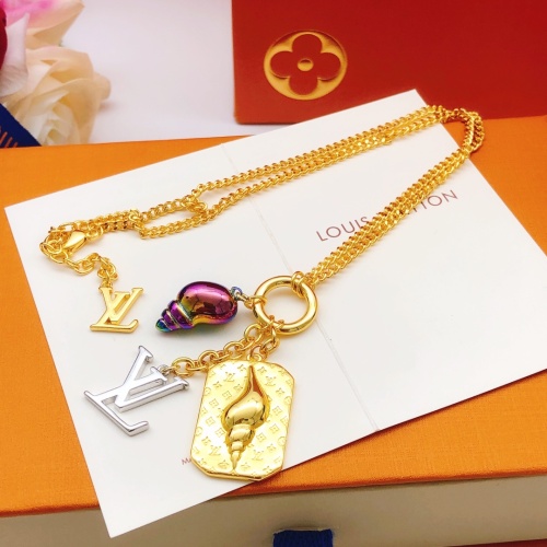 Louis Vuitton Necklaces #1253349 $38.00 USD, Wholesale Replica Louis Vuitton Necklaces