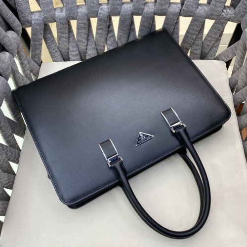 Replica Prada AAA Man Handbags #1253354 $165.00 USD for Wholesale