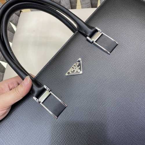 Replica Prada AAA Man Handbags #1253354 $165.00 USD for Wholesale